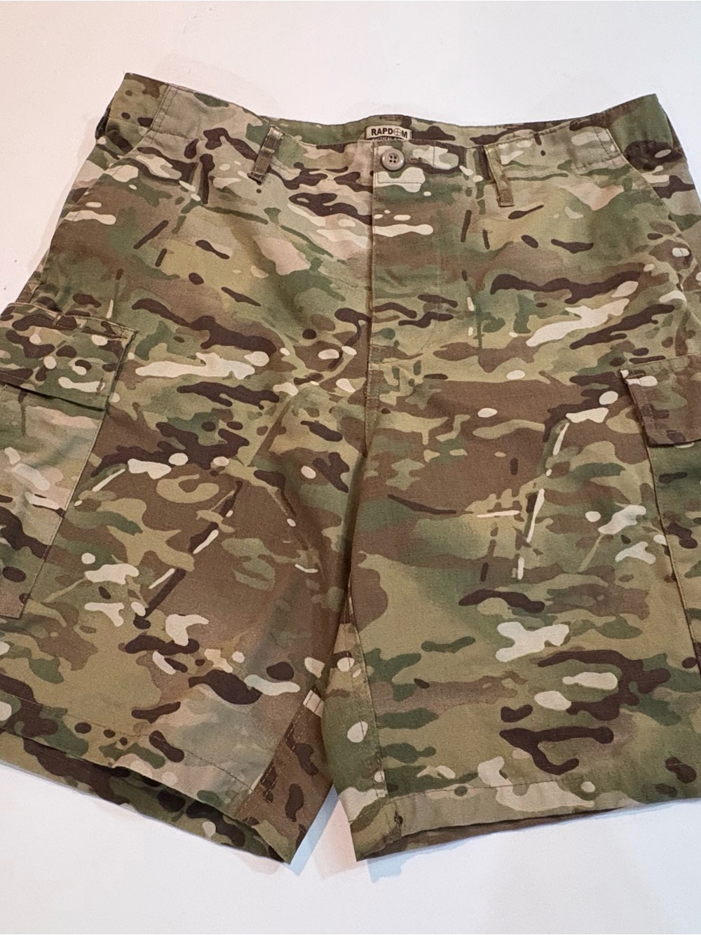 Radon Tactical Gear CAMO Cargo Men Shorts - Multicolor |  Size 38